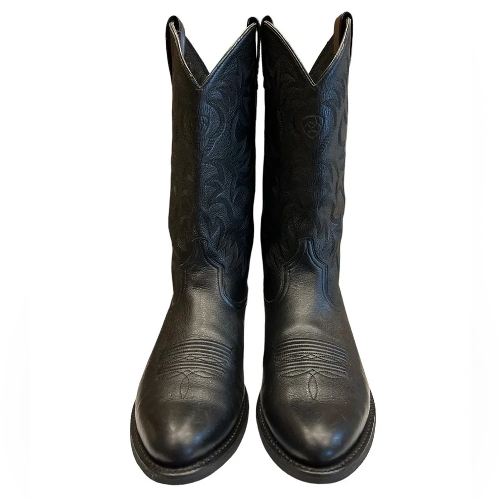 NEW Ariat R Toe Western Boot Black Size 12 D